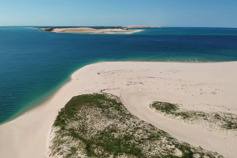 Sandbank Beach, Mozambique